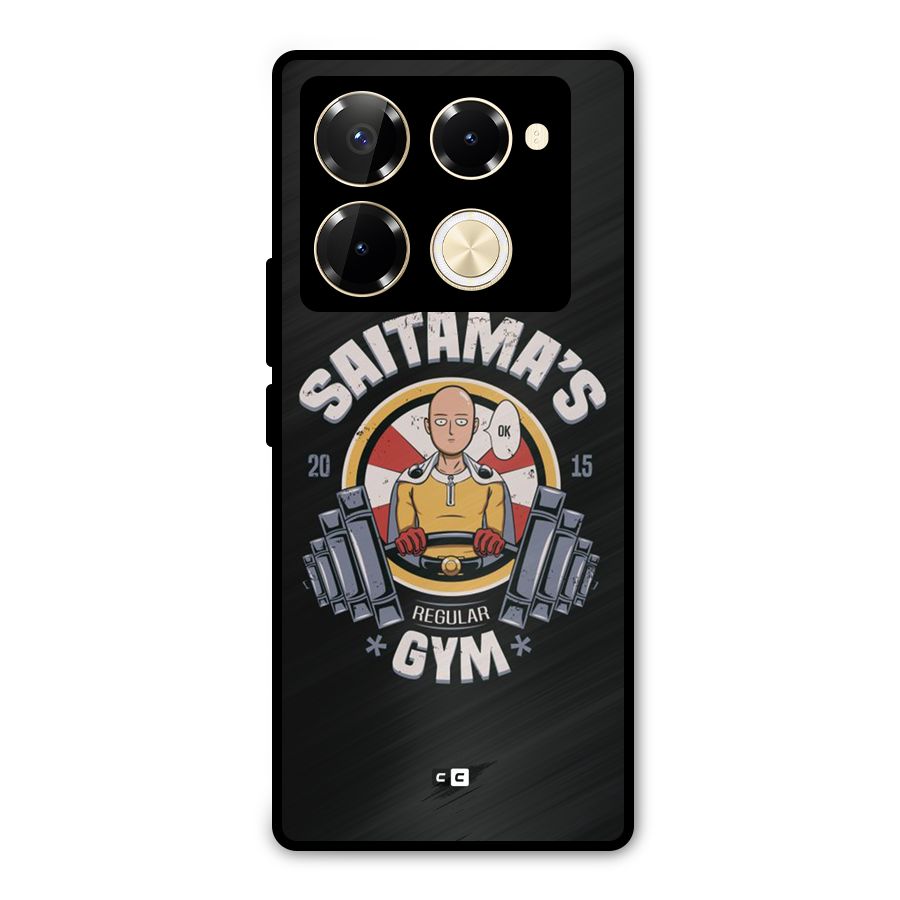 Saitama Gym Metal Back Case for Infinix Note 40 Pro Plus