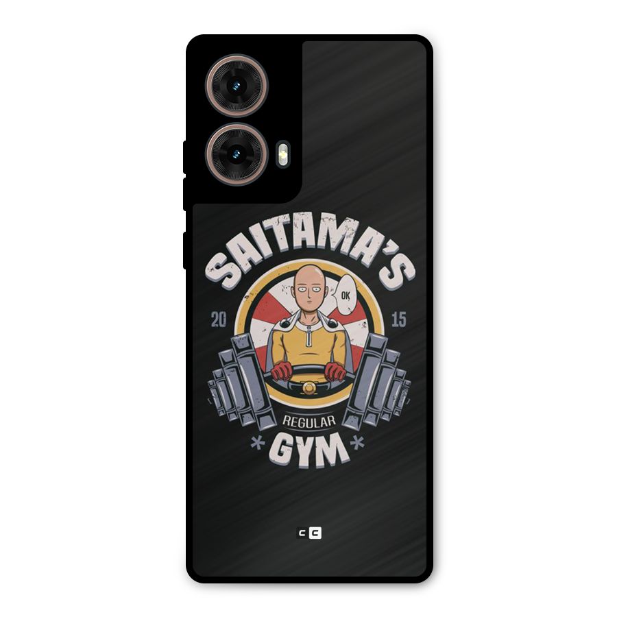 Saitama Gym Metal Back Case for Moto G85