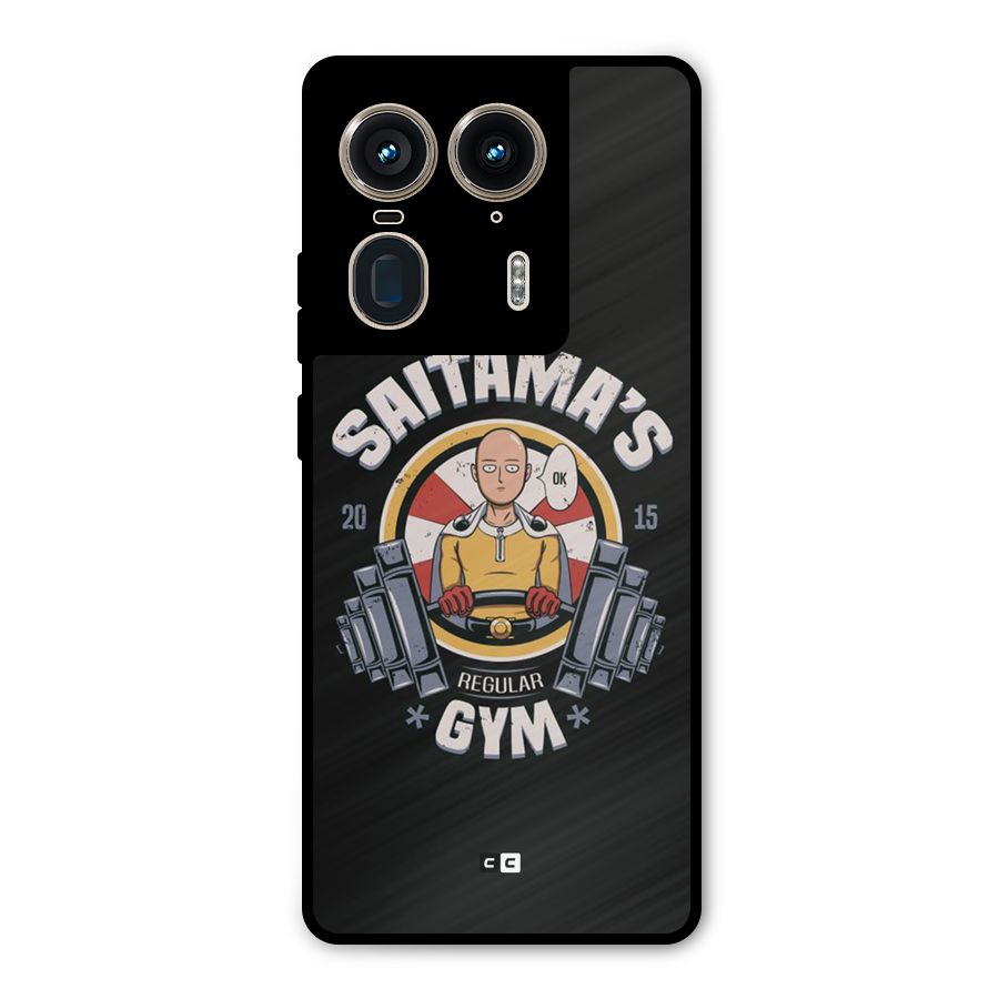 Saitama Gym Metal Back Case for Motorola Edge 50 Ultra