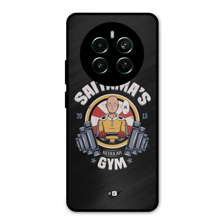 Saitama Gym Metal Back Case for Realme 12 Pro Plus