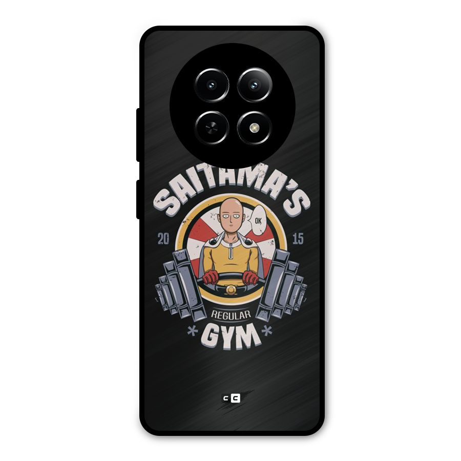 Saitama Gym Metal Back Case for Realme Narzo N65