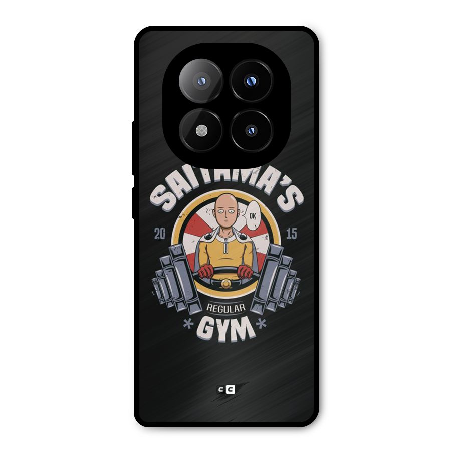 Saitama Gym Metal Back Case for Redmi Note 14 Pro Plus 5G