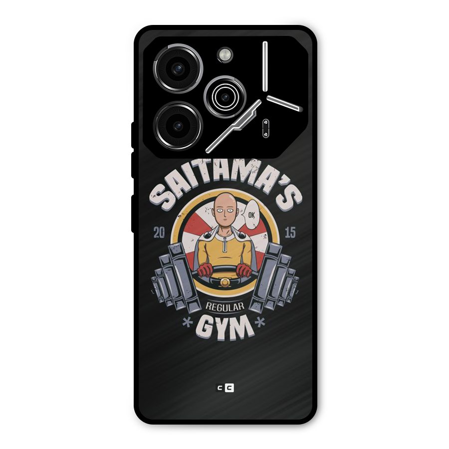 Saitama Gym Metal Back Case for Tecno Pova 6 Pro