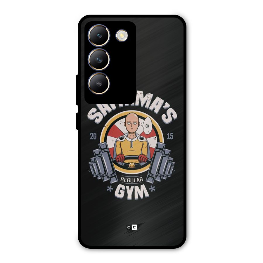 Saitama Gym Metal Back Case for Vivo T3 5G