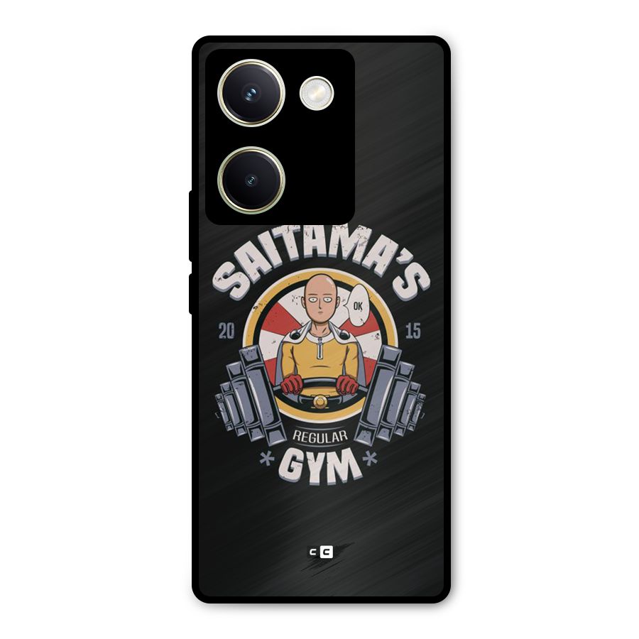 Saitama Gym Metal Back Case for Vivo Y200 Pro