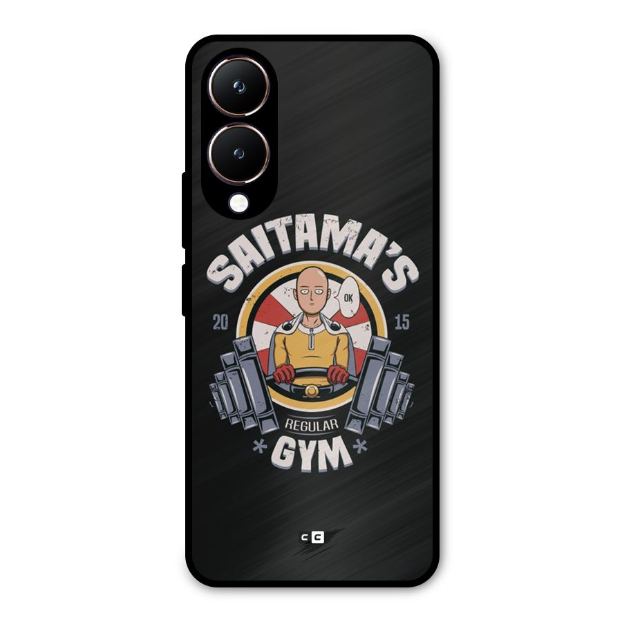 Saitama Gym Metal Back Case for Vivo Y28