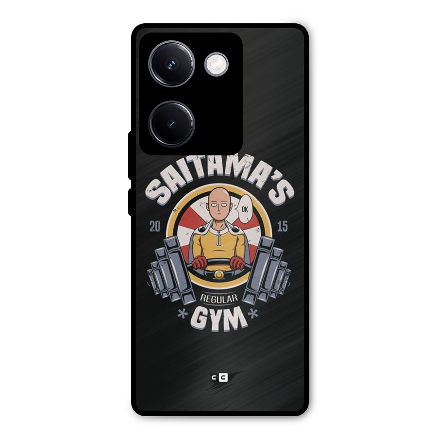 Saitama Gym Metal Back Case for Vivo Y300 Plus