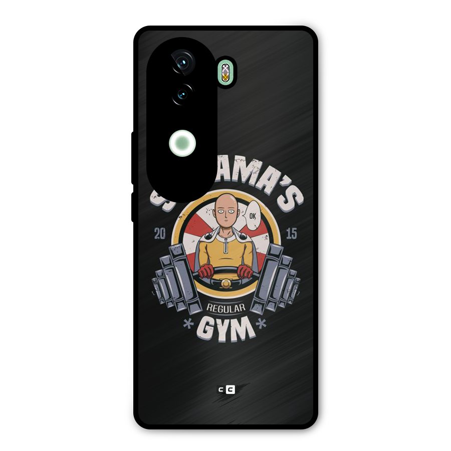 Saitama Gym Metal Back Case for iQOO Z9s
