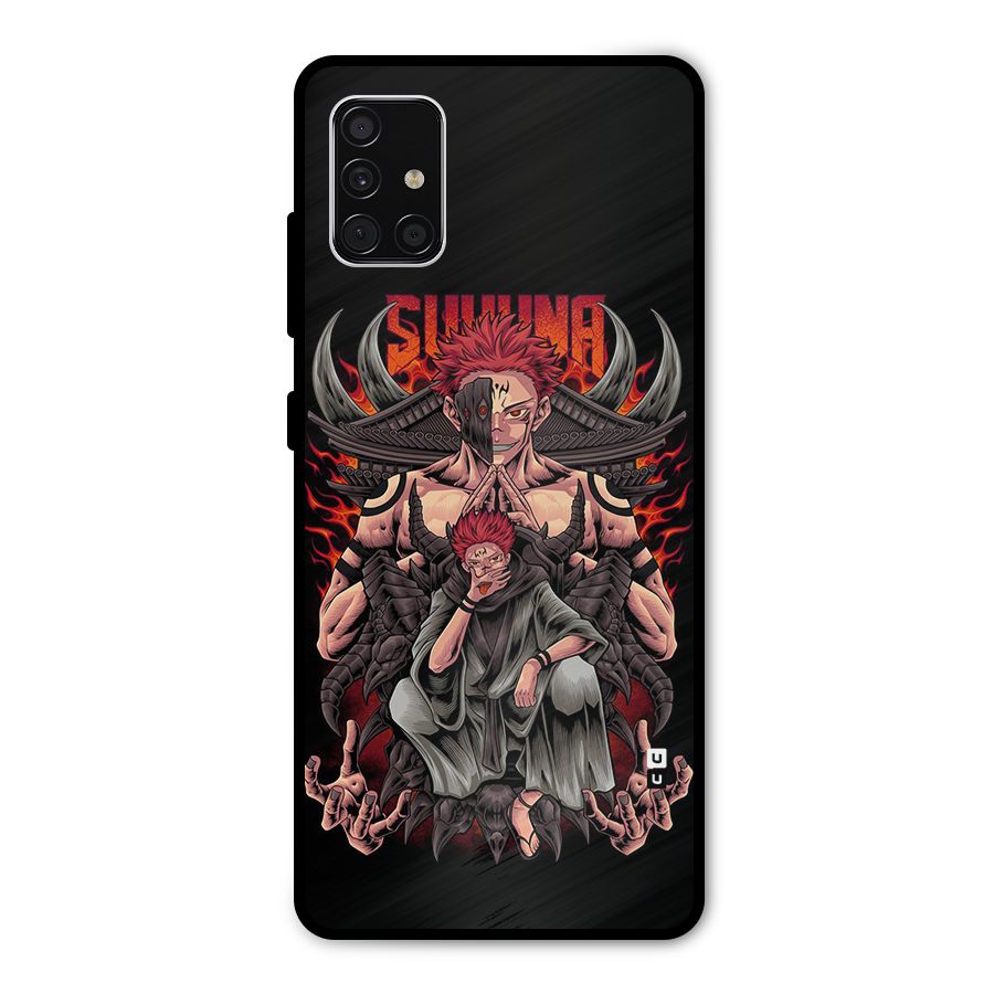 Sakuna King Metal Back Case for Galaxy A51