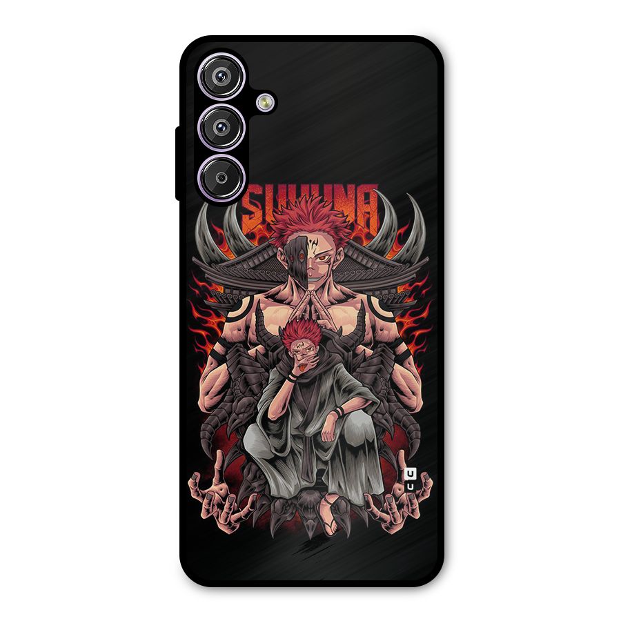 Sakuna King Metal Back Case for Galaxy M15