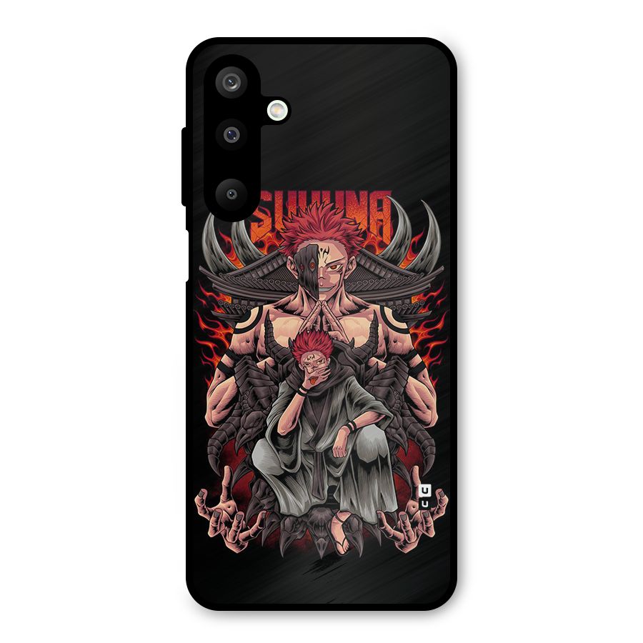 Sakuna King Metal Back Case for Galaxy M16