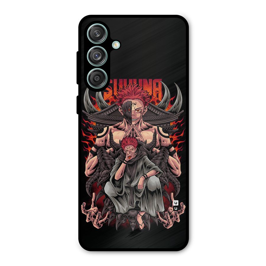 Sakuna King Metal Back Case for Galaxy M55 5G
