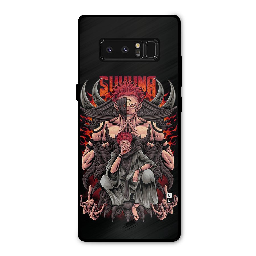 Sakuna King Metal Back Case for Galaxy Note 8