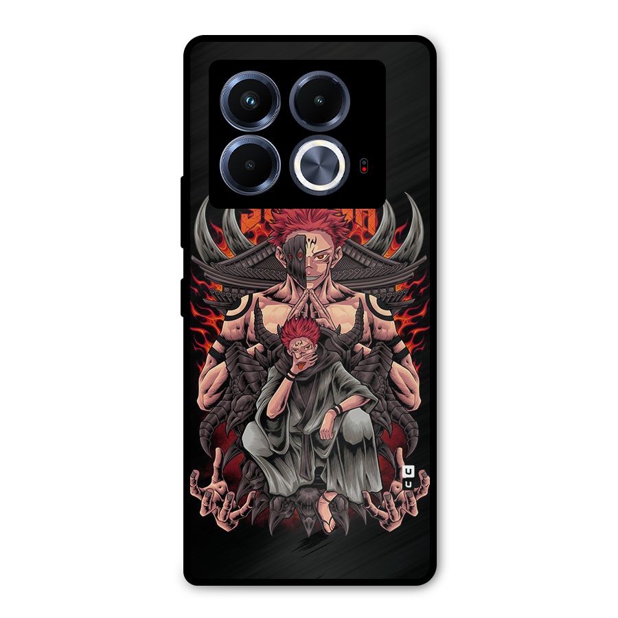 Sakuna King Metal Back Case for Infinix Note 40 5G