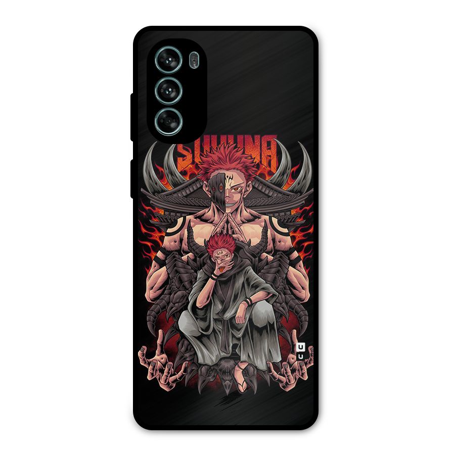 Sakuna King Metal Back Case for Moto G62