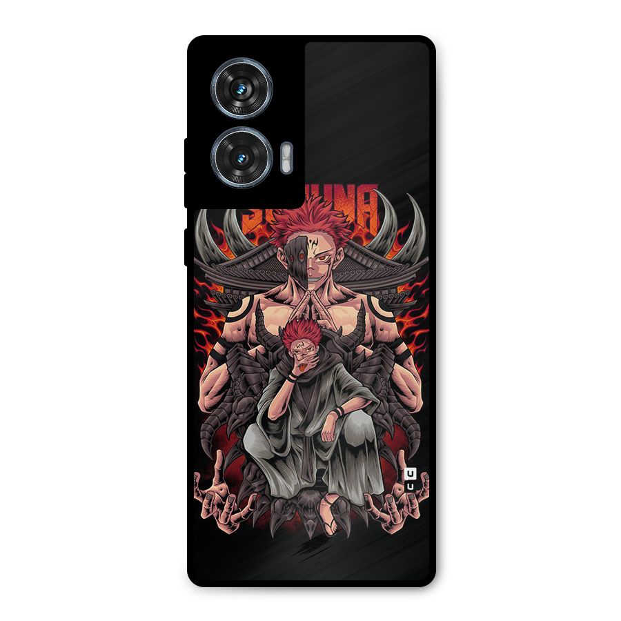 Sakuna King Metal Back Case for Motorola G96