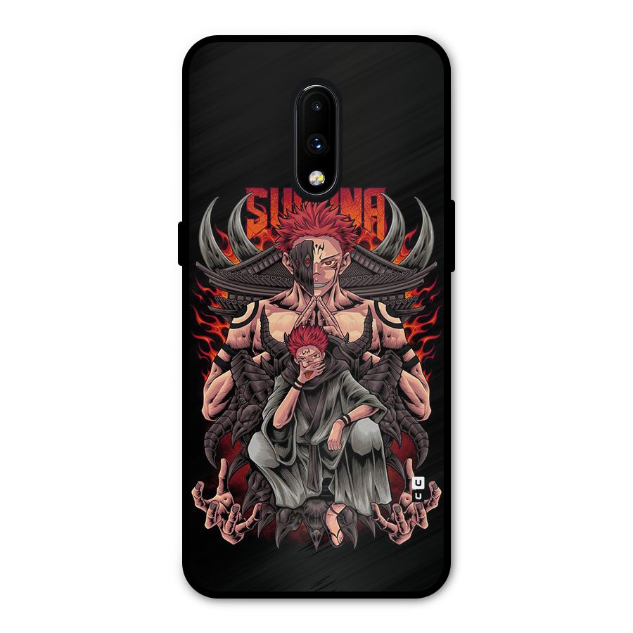 Sakuna King Metal Back Case for OnePlus 7