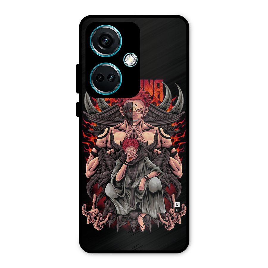 Sakuna King Metal Back Case for OnePlus Nord CE 3 5G