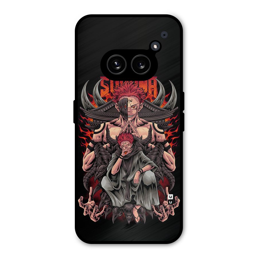 Sakuna King Metal Back Case for Nothing Phone 2a