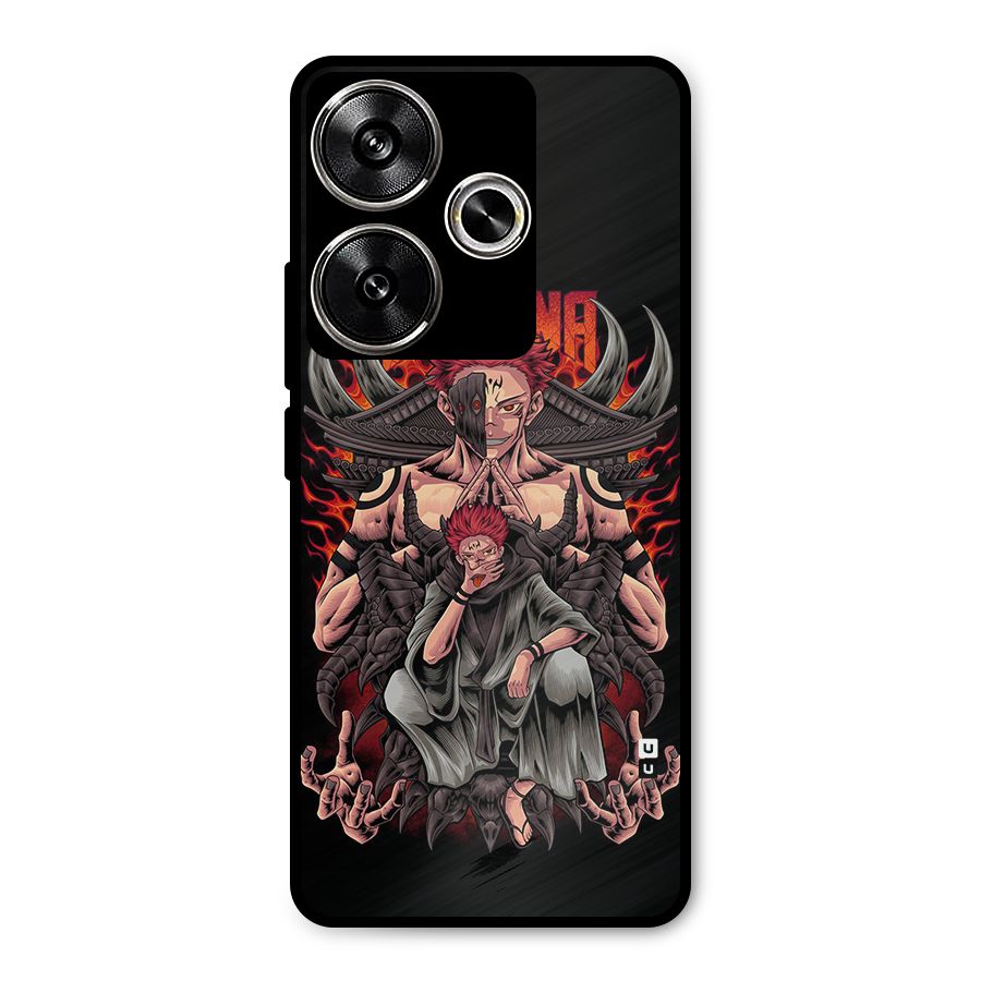 Sakuna King Metal Back Case for Poco F6