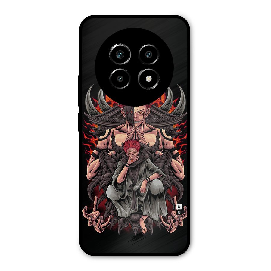 Sakuna King Metal Back Case for Realme 13 Pro