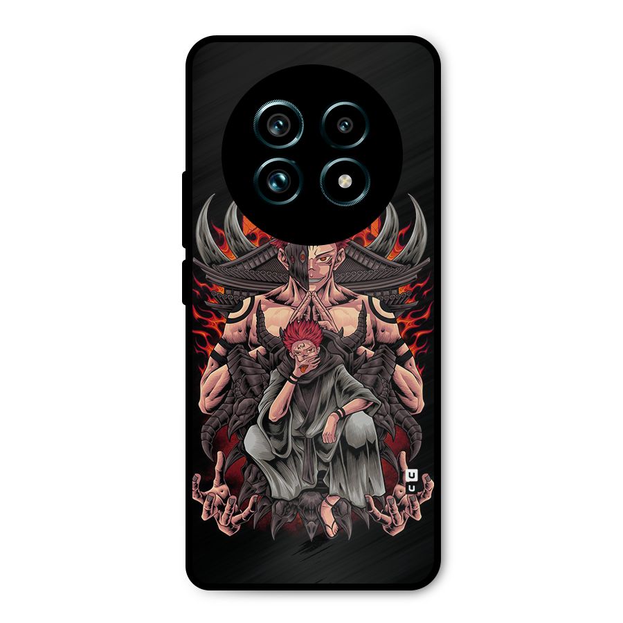 Sakuna King Metal Back Case for Realme 13 Pro Plus