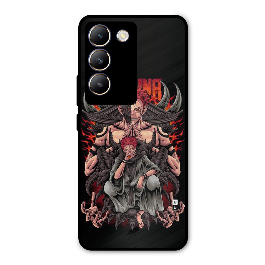 Sakuna King Metal Back Case for Vivo Y200e