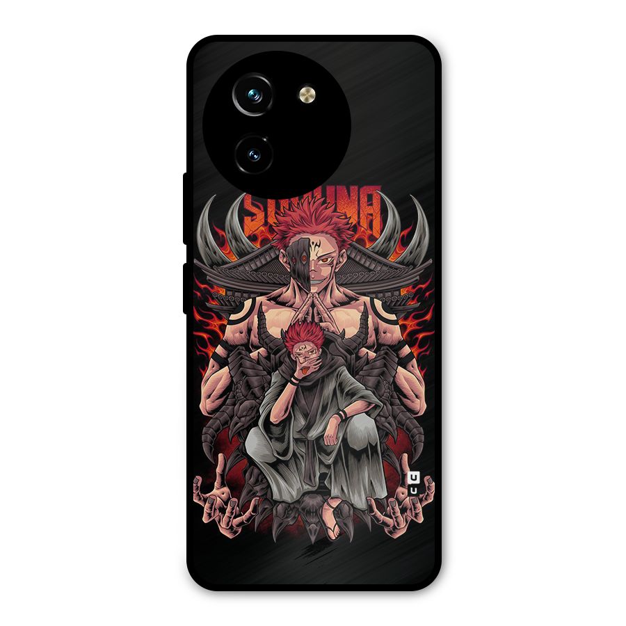 Sakuna King Metal Back Case for Vivo Y200i