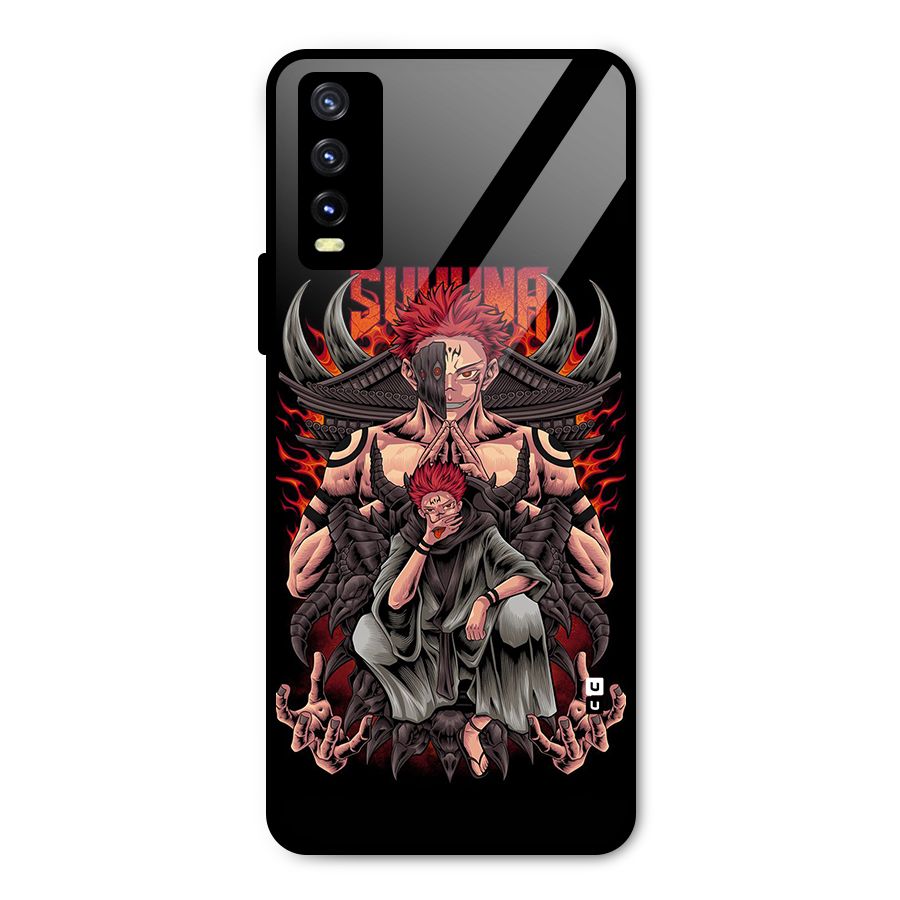 Sakuna King Metal Back Case for Vivo Y20g