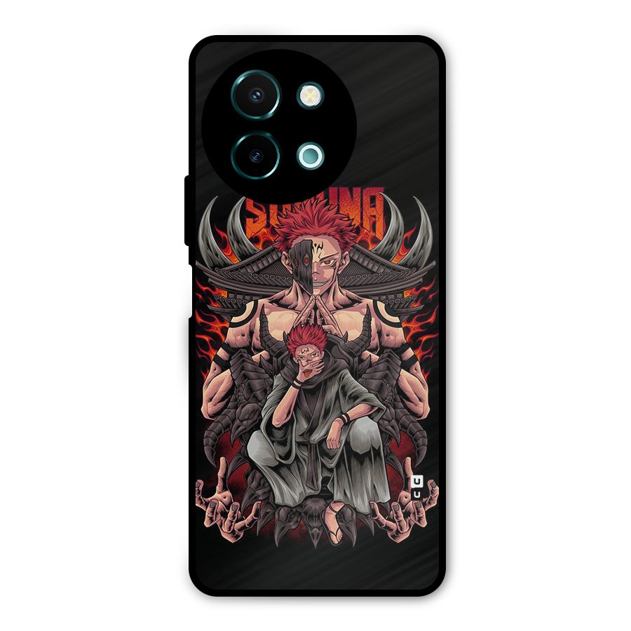 Sakuna King Metal Back Case for Vivo Y58