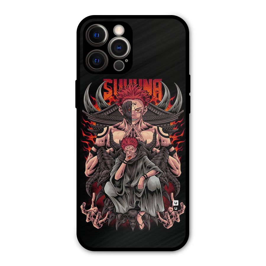 Sakuna King Metal Back Case for iPhone 12 Pro Max