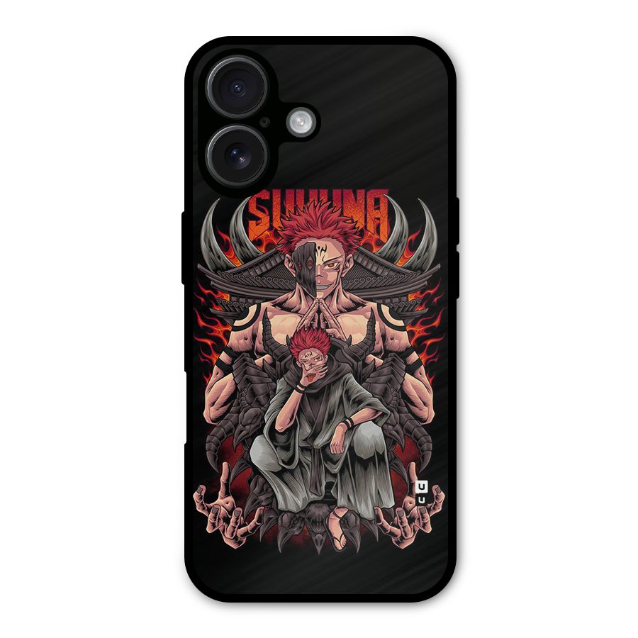 Sakuna King Metal Back Case for iPhone 16