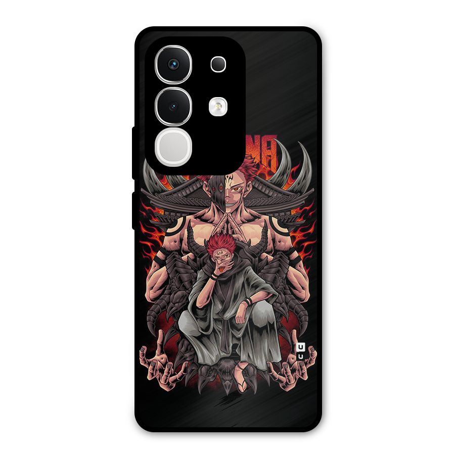 Sakuna King Metal Back Case for iQOO Z10x