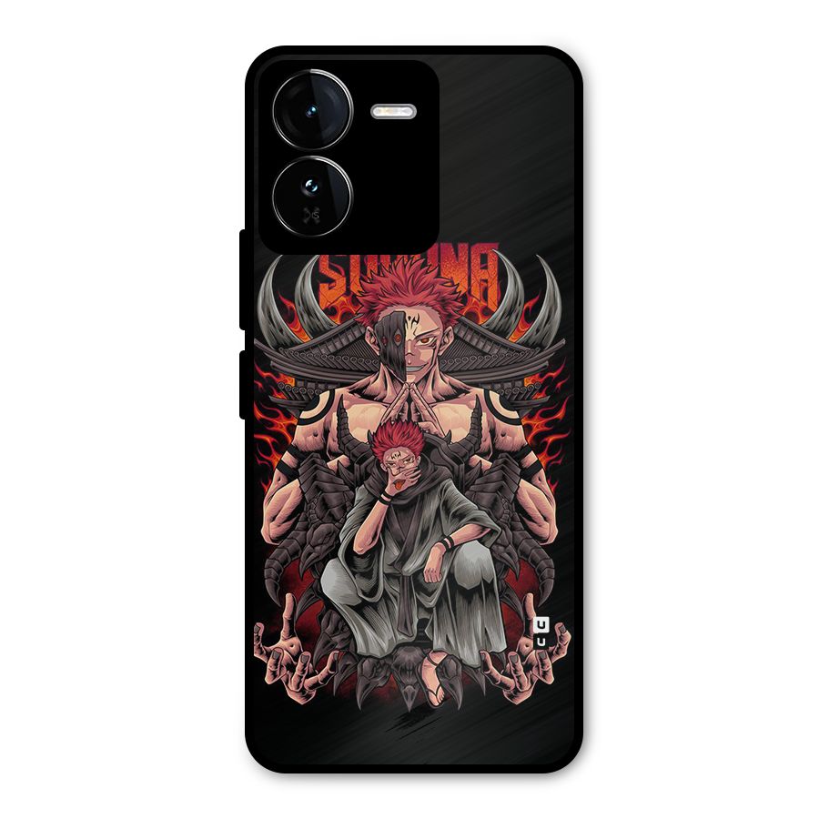 Sakuna King Metal Back Case for iQOO Z9