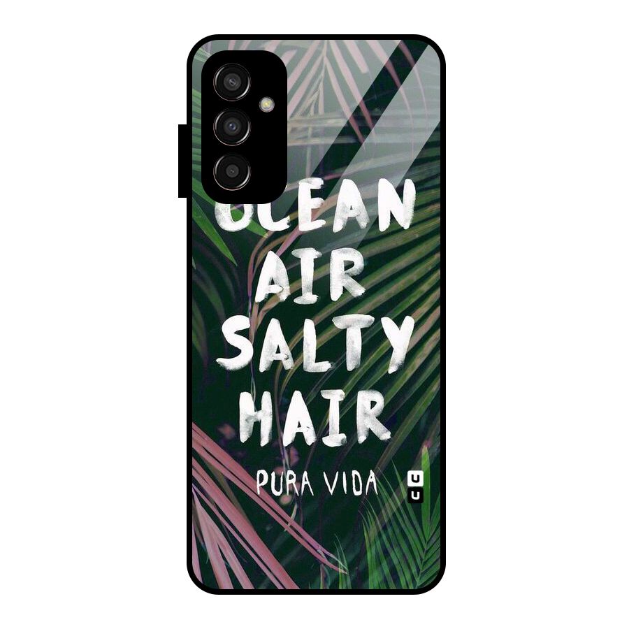 Salty Hair Glass Back Case for Galaxy F13