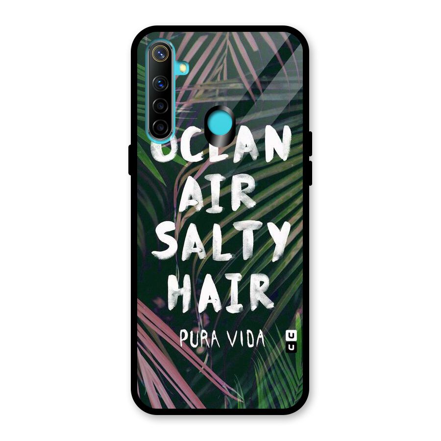 Salty Hair Glass Back Case for Realme 5