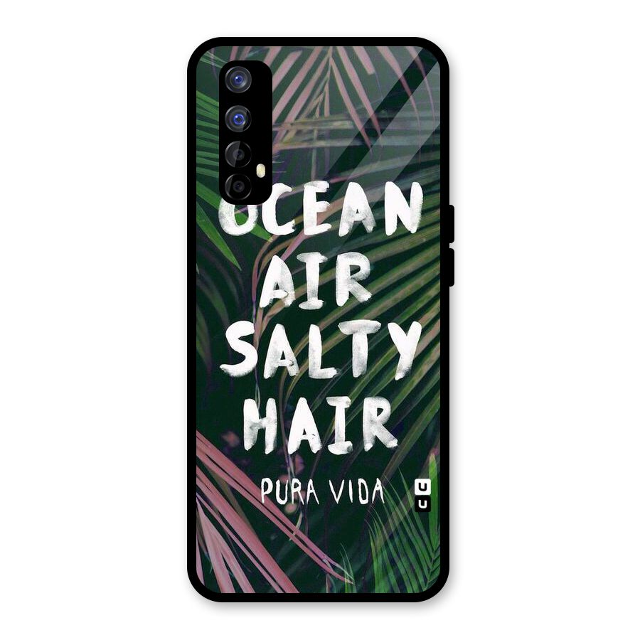 Salty Hair Glass Back Case for Realme 7