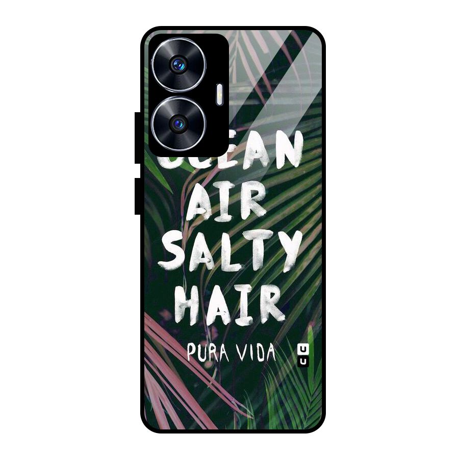 Salty Hair Glass Back Case for Realme Narzo N55