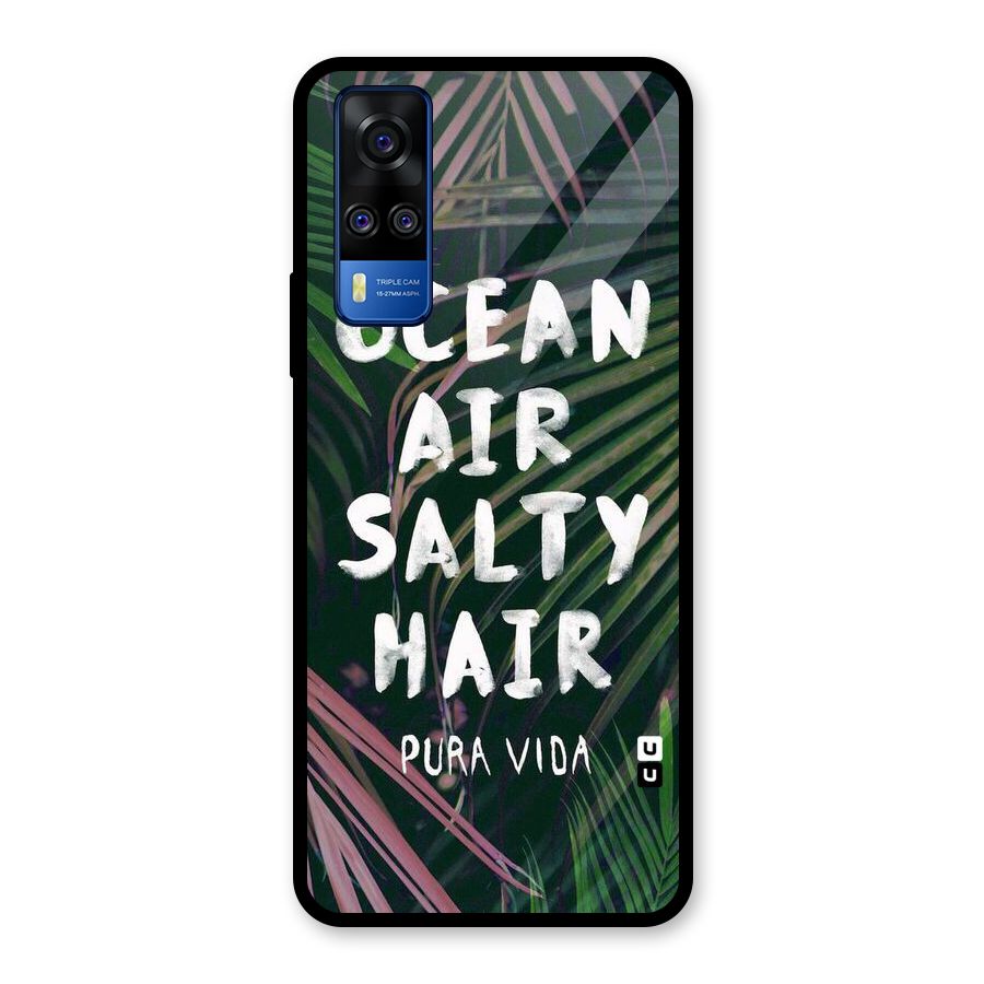 Salty Hair Glass Back Case for Vivo Y31