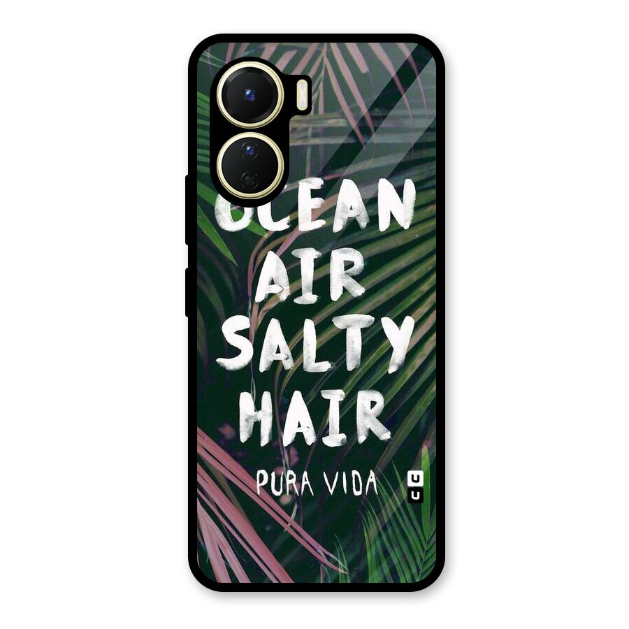 Salty Hair Glass Back Case for Vivo Y56