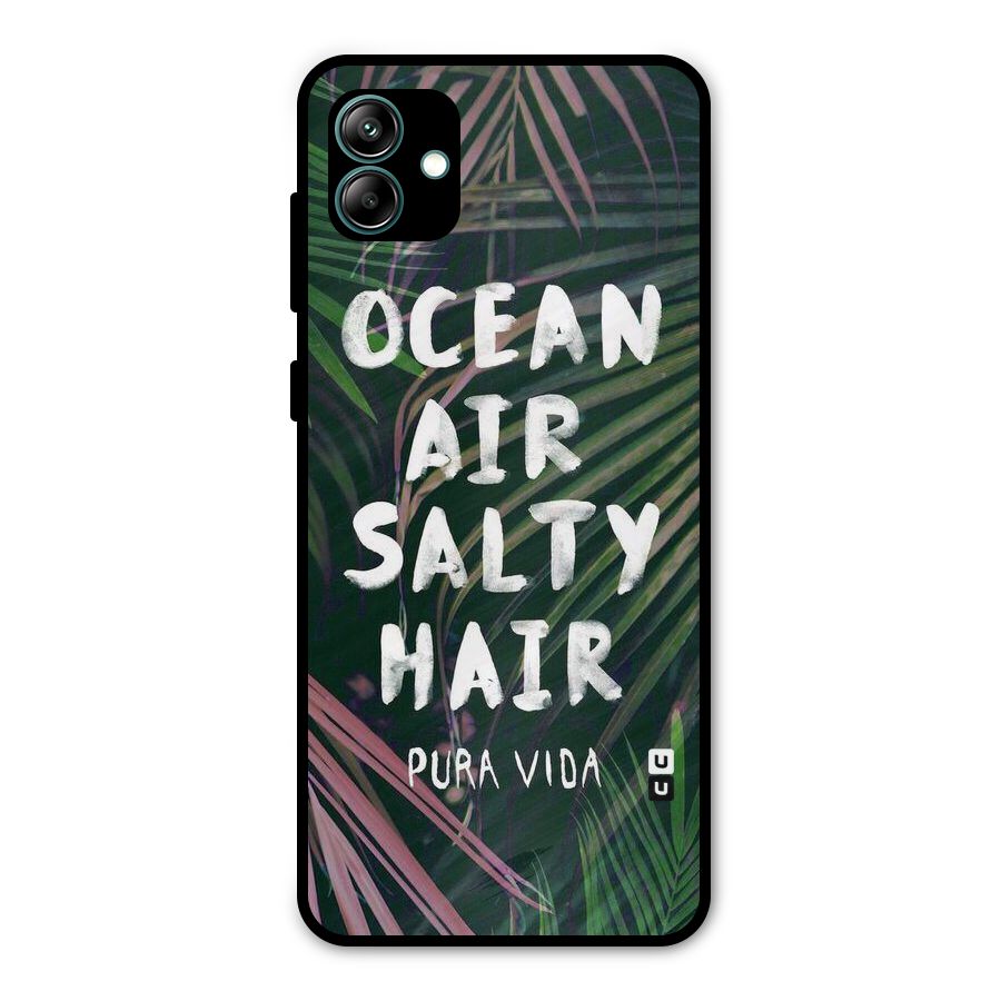 Salty Hair Metal Back Case for Galaxy A04