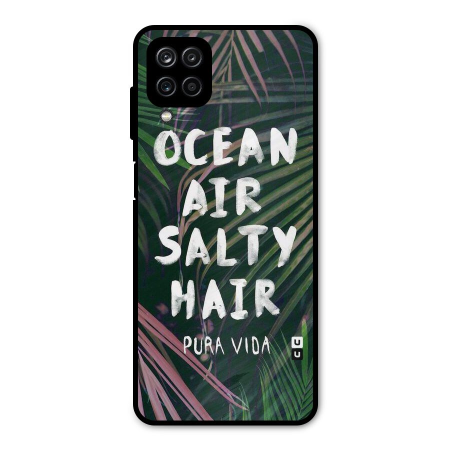 Salty Hair Metal Back Case for Galaxy A12