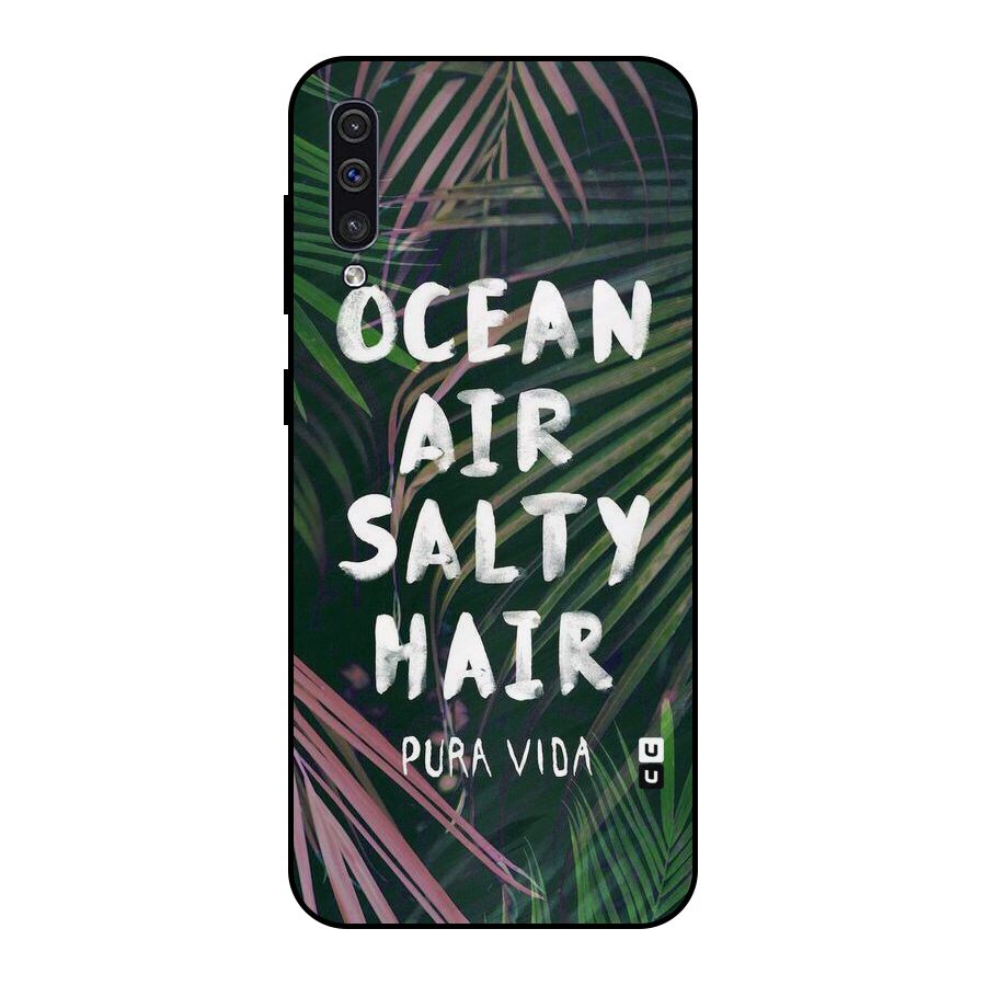 Salty Hair Metal Back Case for Galaxy A30s