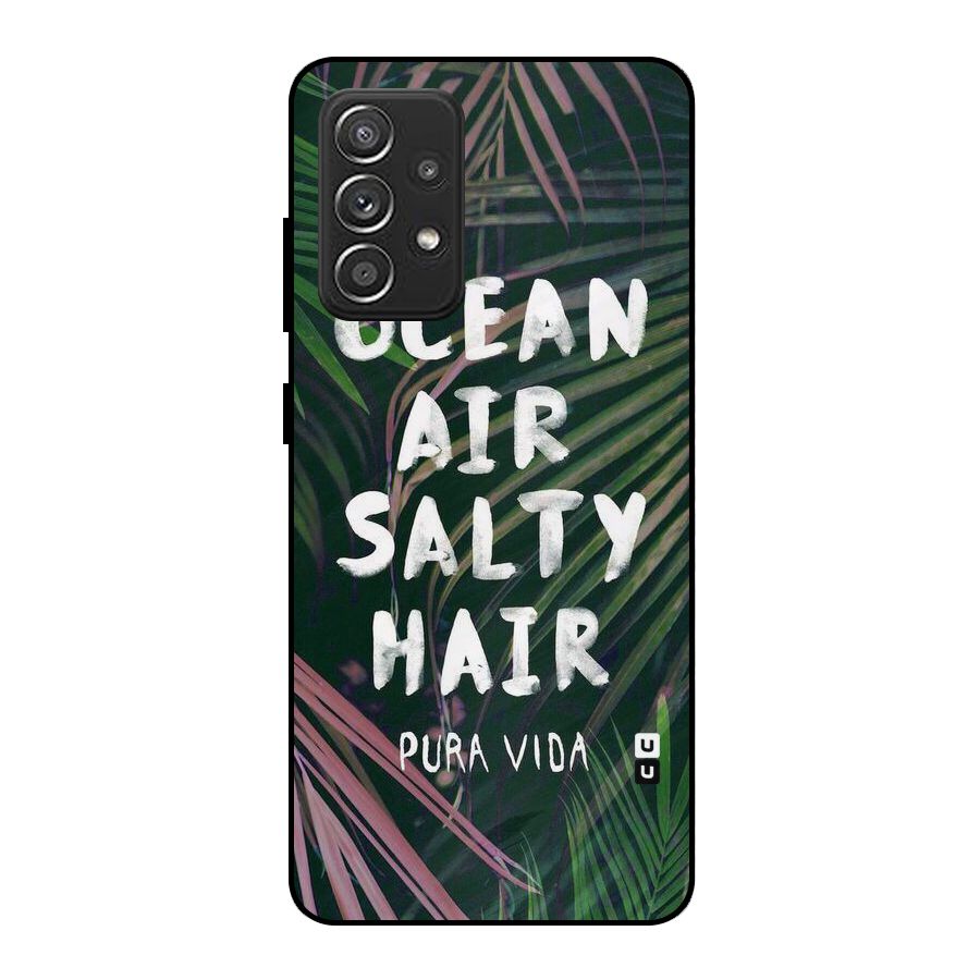 Salty Hair Metal Back Case for Galaxy A52s 5G
