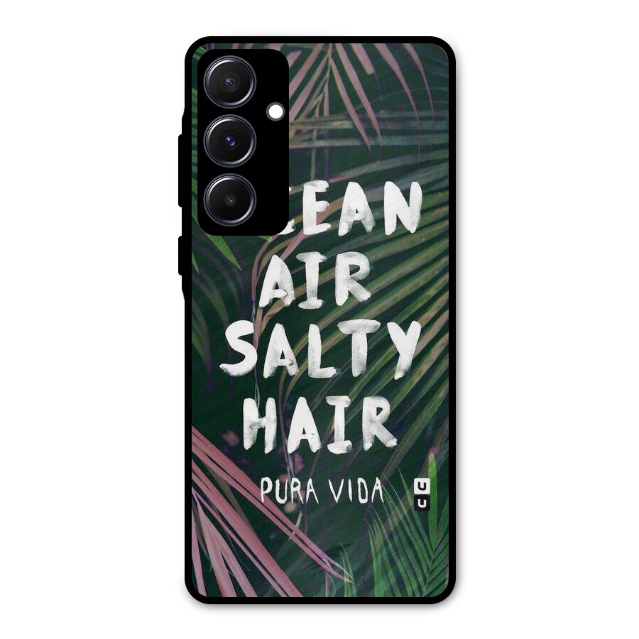 Salty Hair Metal Back Case for Galaxy A55