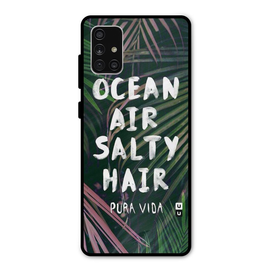 Salty Hair Metal Back Case for Galaxy A71