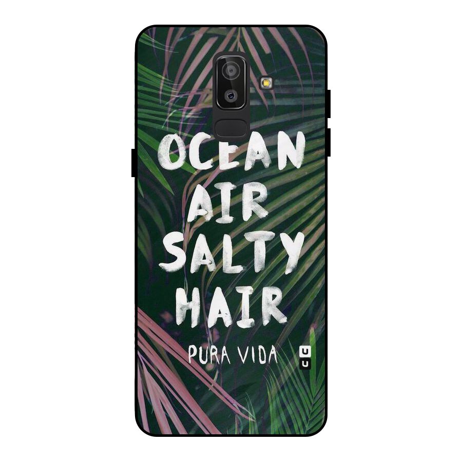 Salty Hair Metal Back Case for Galaxy J8