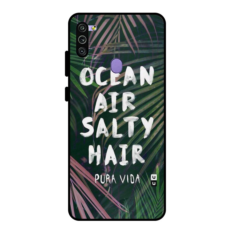 Salty Hair Metal Back Case for Galaxy M11