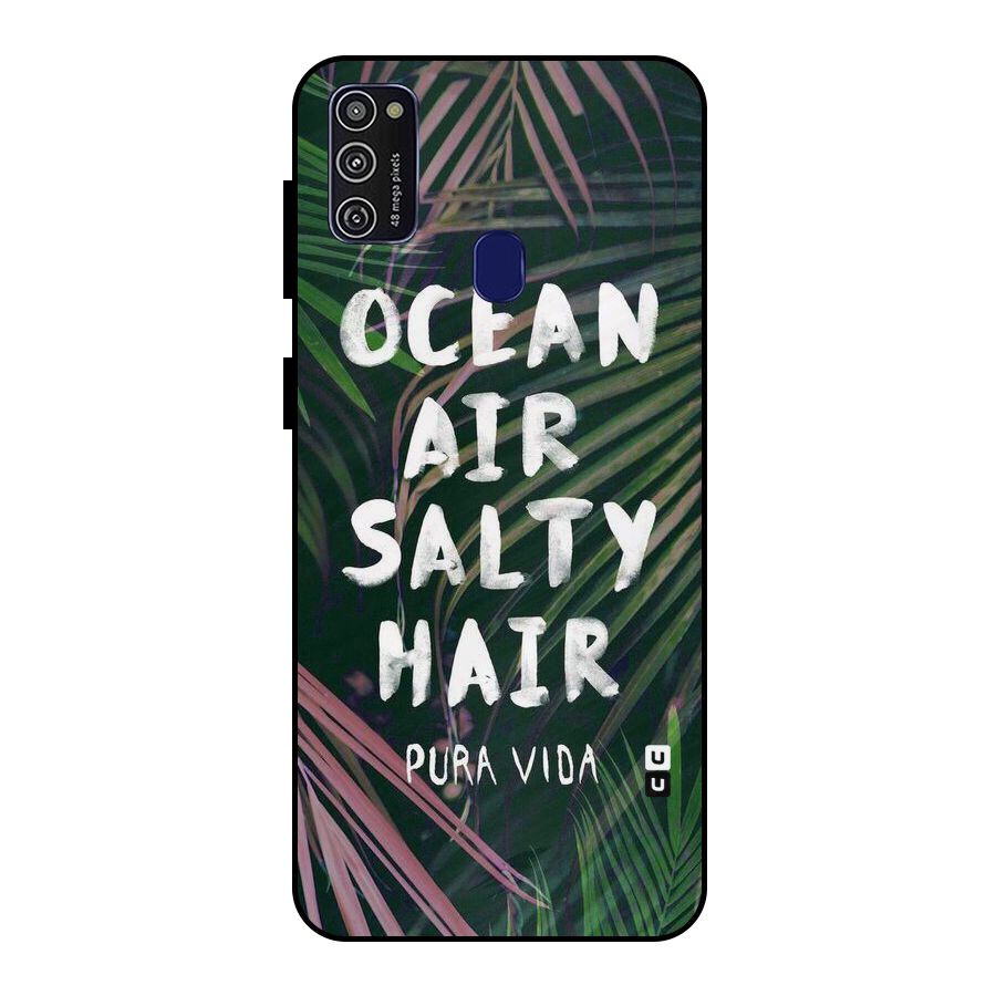 Salty Hair Metal Back Case for Galaxy M30s