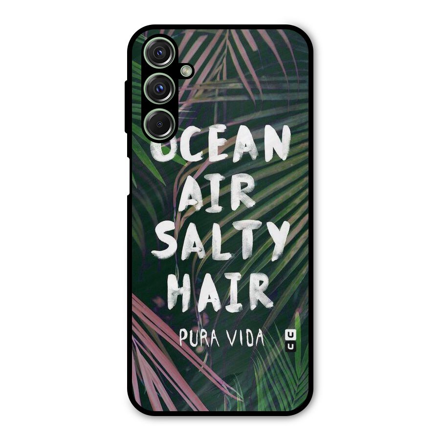 Salty Hair Metal Back Case for Galaxy M34
